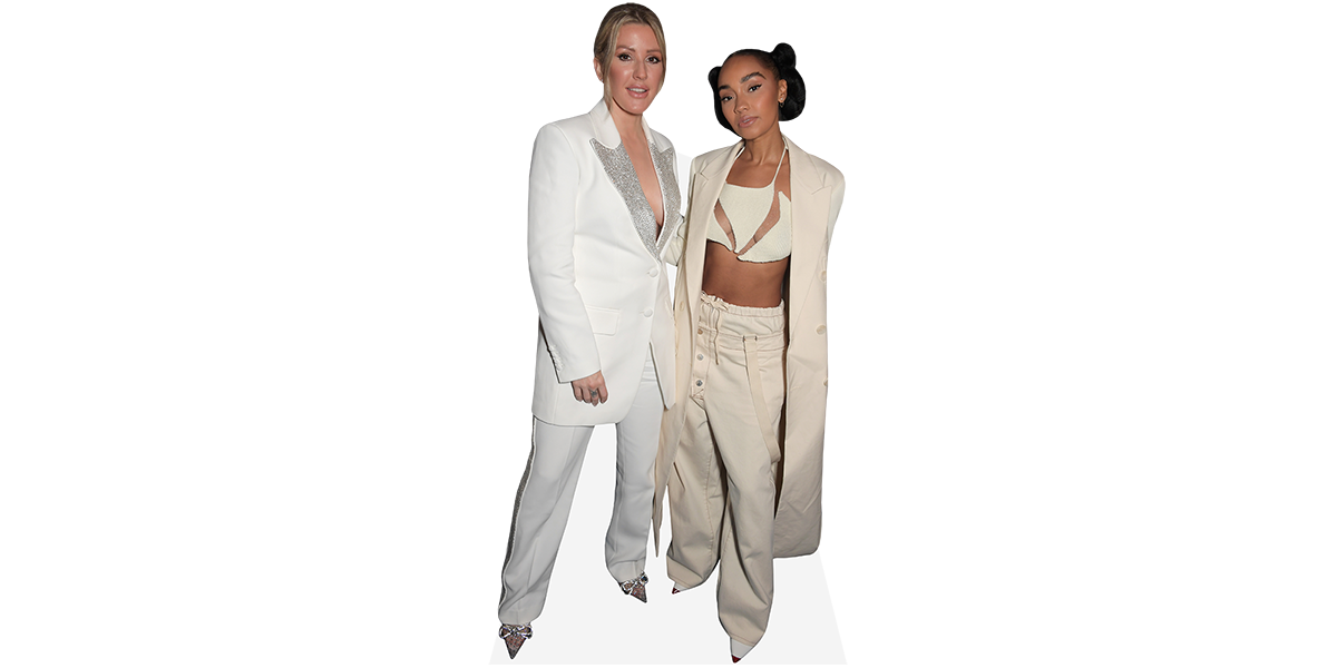 Ellie Goulding And Leigh Anne Pinnock Duo Mini Pappaufsteller Celebrity Cutouts
