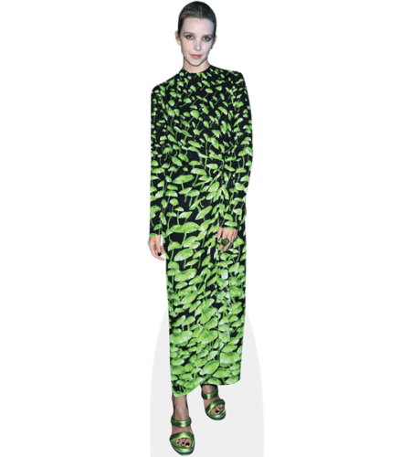 Greta Bellamacina (Green Dress) Pappaufsteller