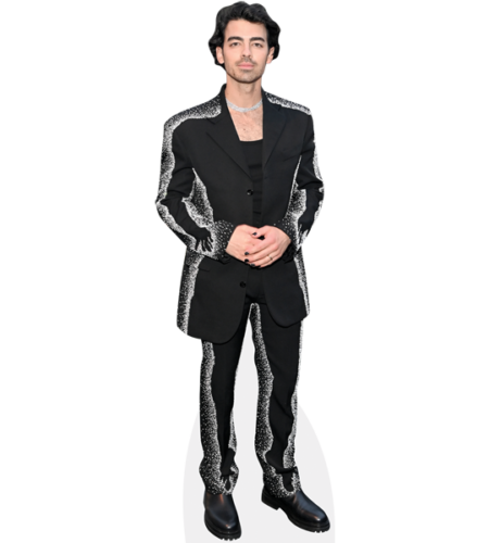 Joe Jonas (Black Outfit) Pappaufsteller
