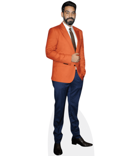 Rahul Kohli (Orange Blazer)