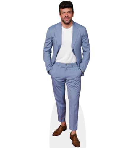 Ricky Merino (Blue Suit) Pappaufsteller