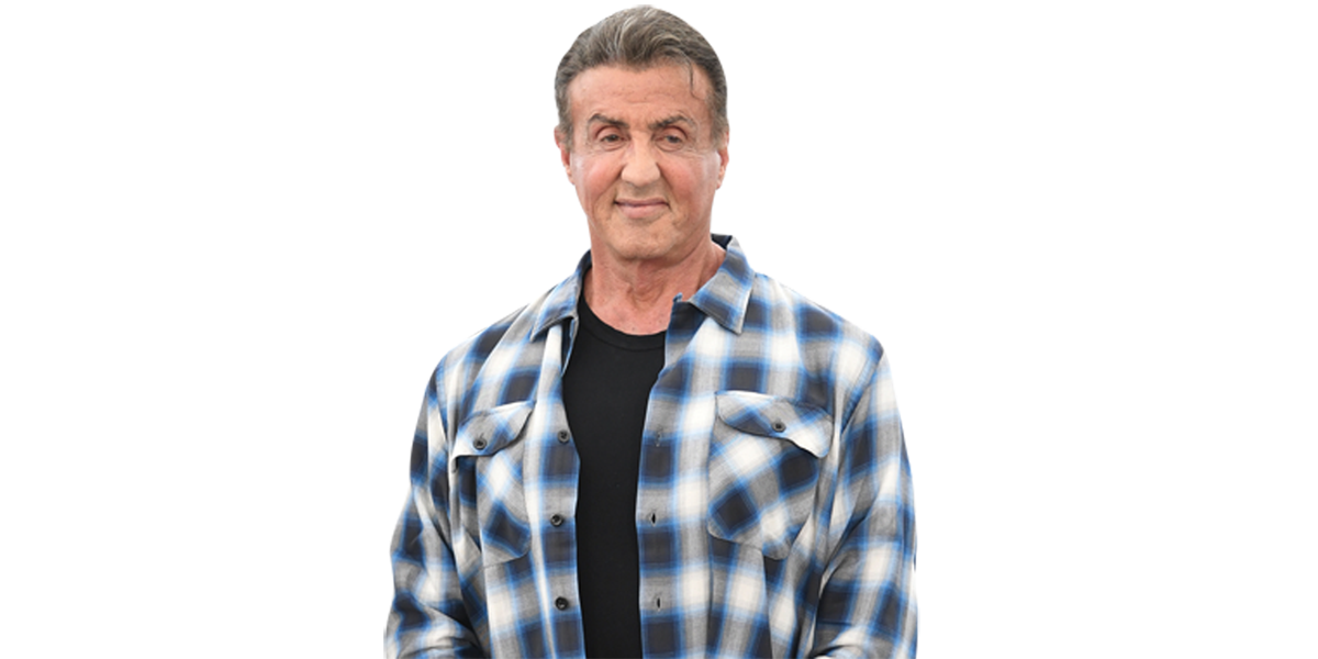 Sylvester Stallone Shirt Half Body Buddy Cutout Celebrity Cutouts