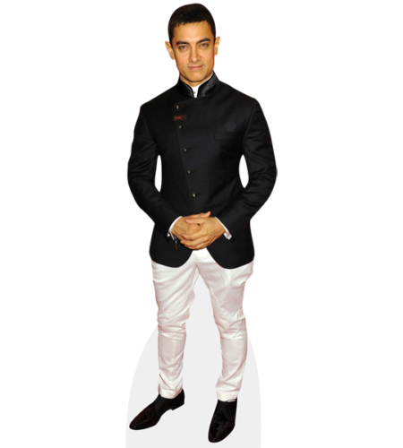 Aamir Khan (White Trousers) Pappaufsteller