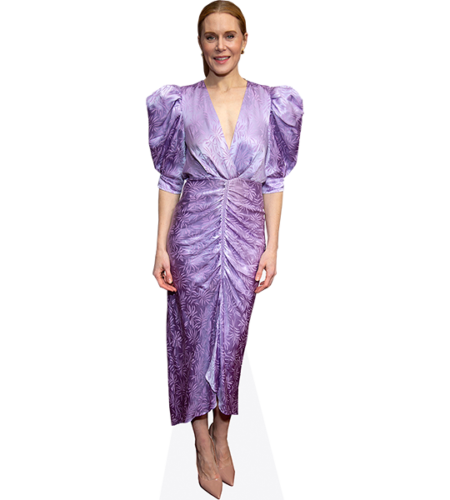 Christiane Seidel (Purple Dress) Pappaufsteller