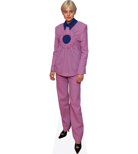 Emma Corrin (Purple Outfit) Pappaufsteller