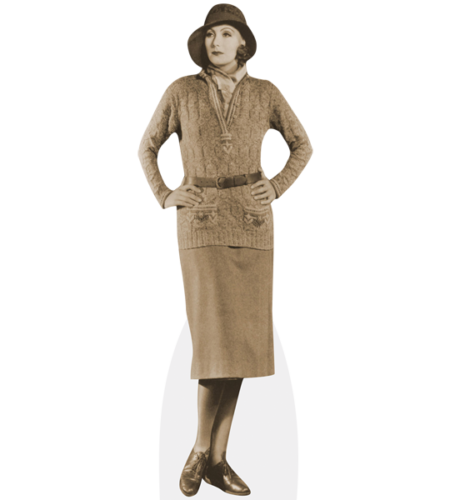 Greta Garbo (Hat) Pappaufsteller