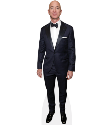 Jeff Bezos (Bow Tie) Pappaufsteller