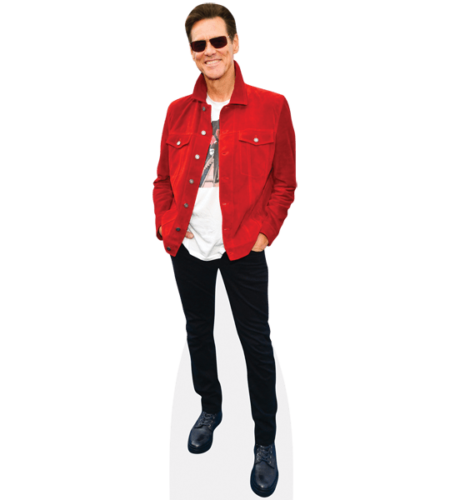 Jim Carrey (Red Jacket) Pappaufsteller