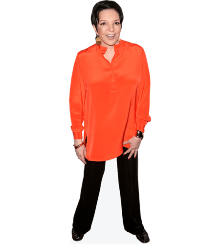 Liza Minnelli (Orange) Pappaufsteller