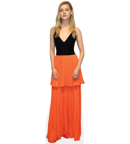 Nicola Peltz (Orange Dress) Pappaufsteller
