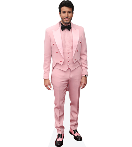 Sebastian Yatra (Pink Suit) Pappaufsteller