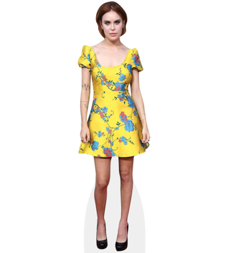 Tallulah Willis (Yellow Dress) Pappaufsteller