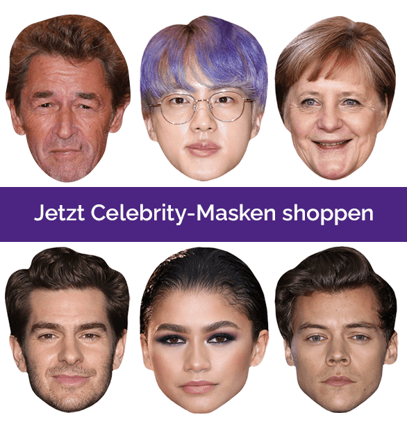 Jetzt Celebrity-Masken shoppen