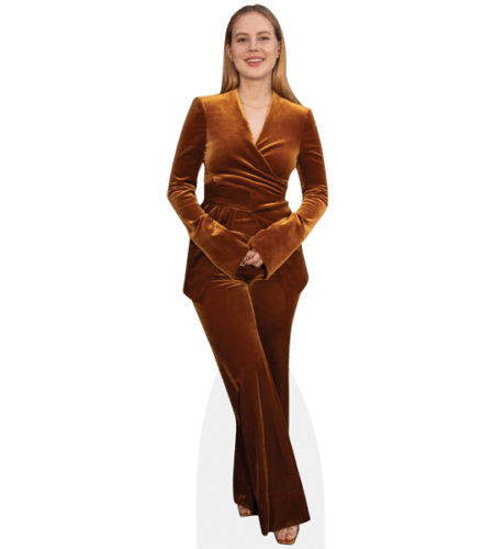Alicia von Rittberg (Brown Outfit) Pappaufsteller