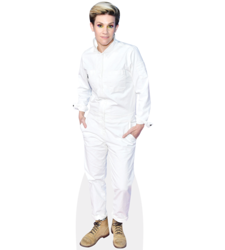 Cameron Esposito (White Outfit) Pappaufsteller