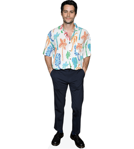 Dylan O'Brien (Floral Shirt) Pappaufsteller
