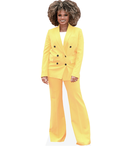 Fleur East (Yellow Suit) Pappaufsteller