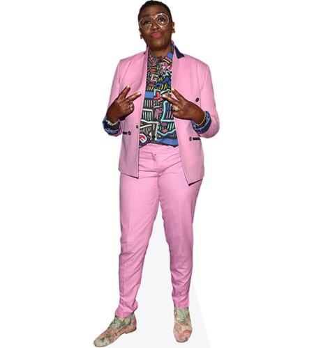 Gina Yashere (Pink Suit) Pappaufsteller