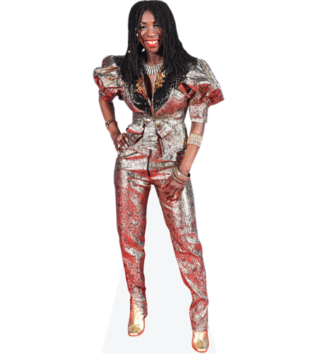 Heather Small (Gold Outfit) Pappaufsteller