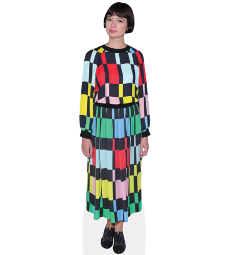 Kate Micucci (Colourful Dress) Pappaufsteller