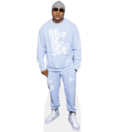 LL Cool J (Blue Outfit) Pappaufsteller
