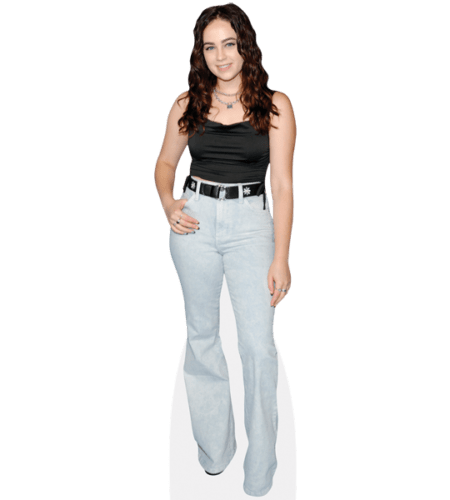 Mary Mouser (Jeans) Pappaufsteller
