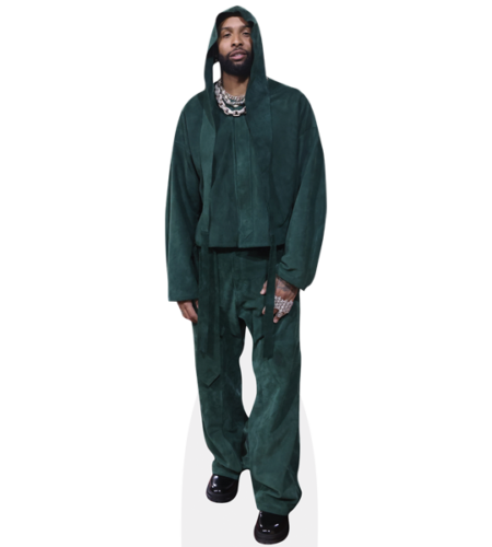 Odell Beckham Jr. (Green Outfit) Pappaufsteller