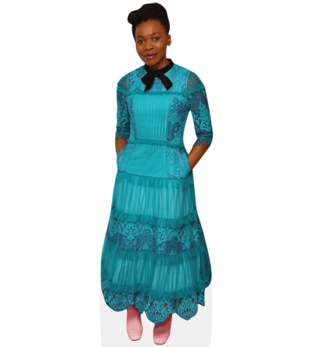 Rakie Ayola (Blue Dress) Pappaufsteller
