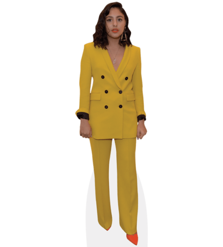 Rhianne Barreto (Yellow Outfit) Pappaufsteller