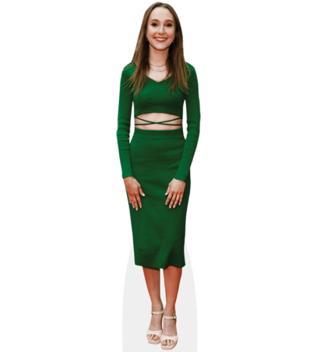 Rose Ayling-Ellis (Green Dress) Pappaufsteller