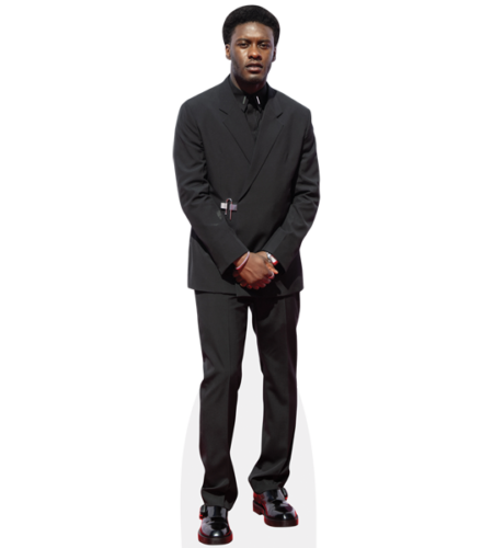 Samuel Adewunmi (Black Suit) Pappaufsteller