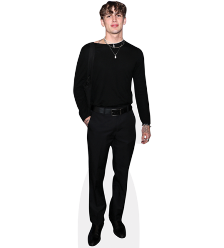 Vinnie Hacker (Black Outfit) Pappaufsteller