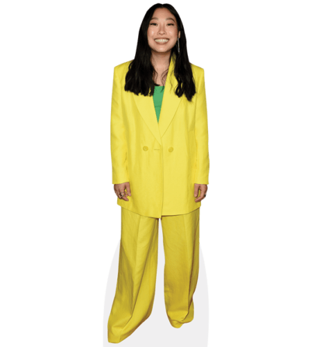 Awkwafina (Yellow Suit) Pappaufsteller
