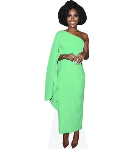 DeWanda Wise (Green Dress) Pappaufsteller