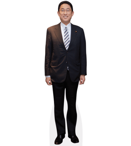 Fumio Kishida (Suit) Pappaufsteller