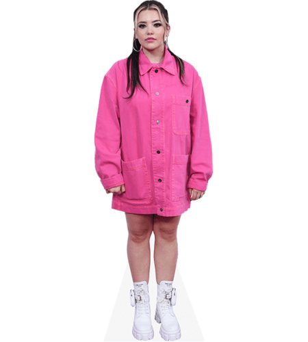 Lauren Spencer-Smith (Pink Jacket) Pappaufsteller