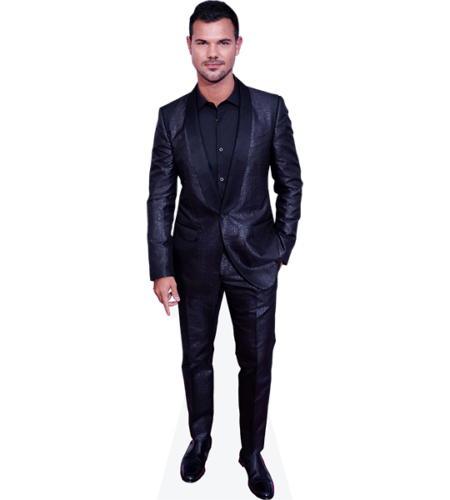 Taylor Lautner (Suit) Pappaufsteller