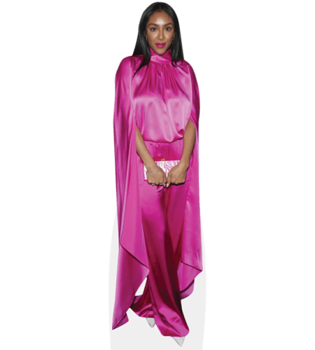 Tayshia Adams (Pink Outfit) Pappaufsteller