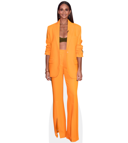 Alesha Dixon (Orange Outfit) Pappaufsteller