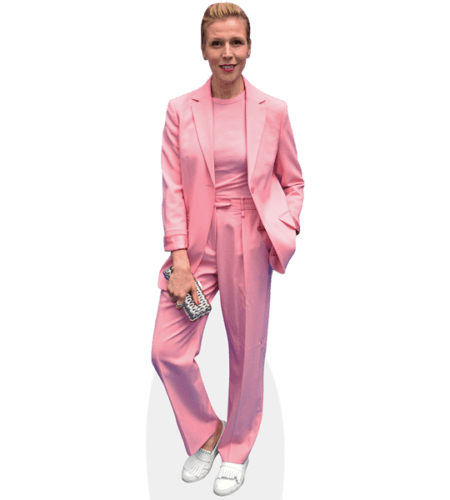Franziska Weisz (Pink Suit) Pappaufsteller
