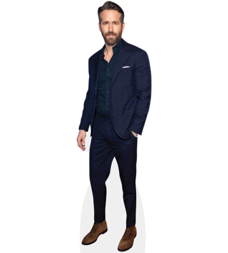 Ryan Reynolds (Dark Suit) Pappaufsteller