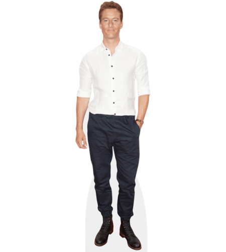 Alexander Fehling (White Shirt) Pappaufsteller