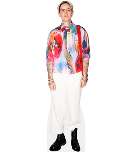 Aries Moross (Colourful Shirt) Pappaufsteller
