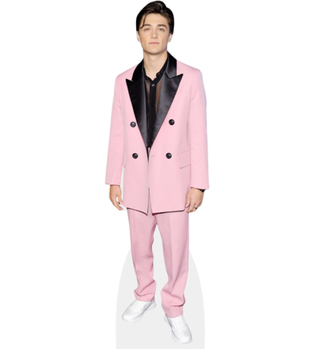 Asher Angel (Pink Suit) Pappaufsteller