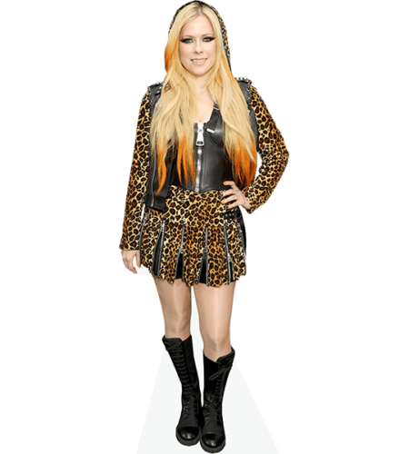 Avril Lavigne (Leopard Print) Pappaufsteller