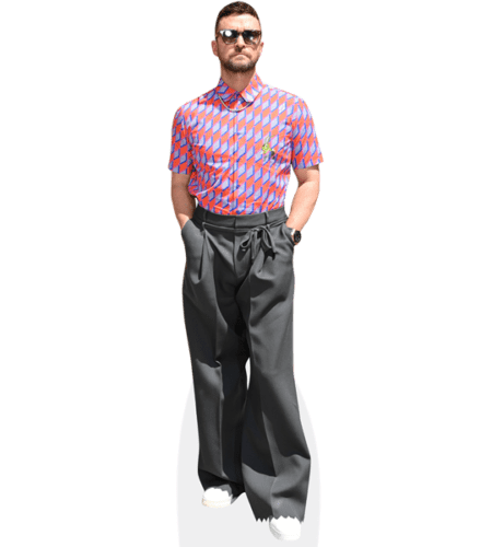 Justin Timberlake (Pink Shirt) Pappaufsteller