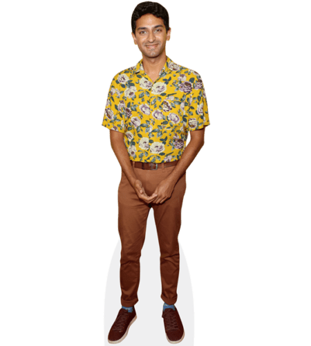 Karan Soni (Floral Shirt) Pappaufsteller