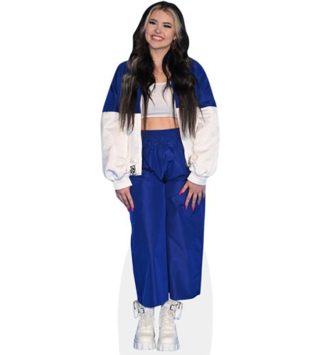 Lauren Spencer-Smith (Blue Outfit) Pappaufsteller