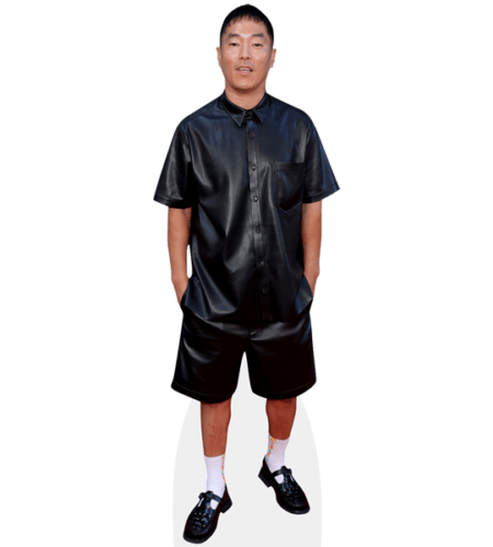 Leonardo Nam (Black Outfit) Pappaufsteller