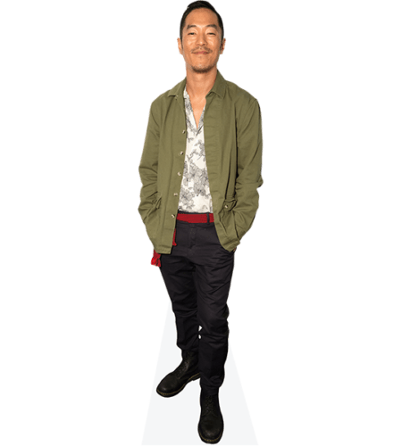 Leonardo Nam (Green Jacket) Pappaufsteller